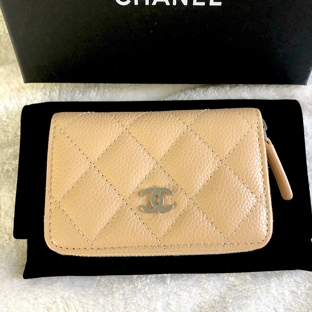 Chanel zippy coin purse